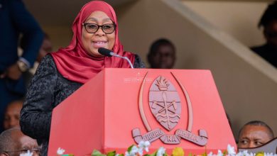President Samia delivers her speech