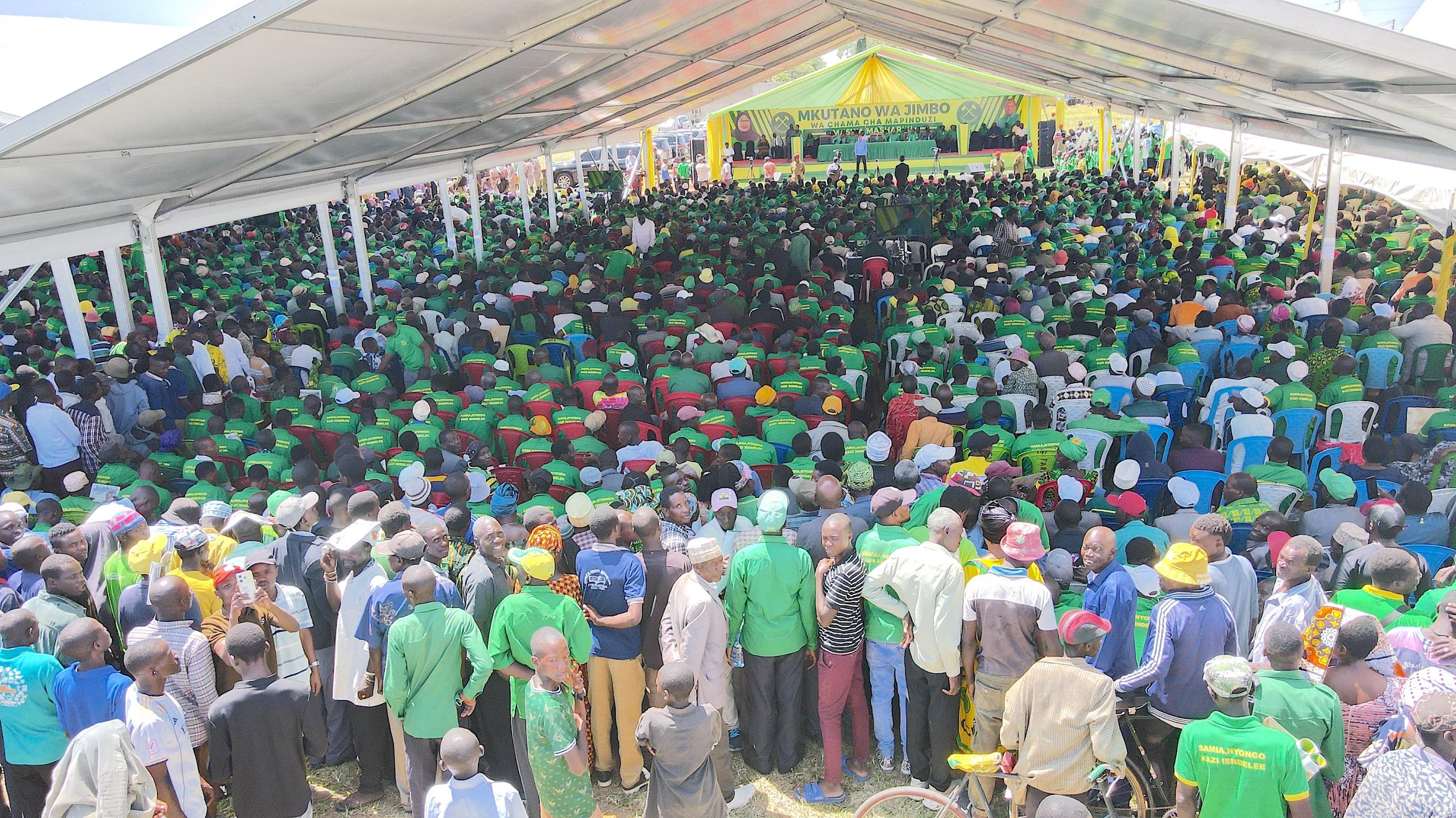 CCM gathering in Maswa