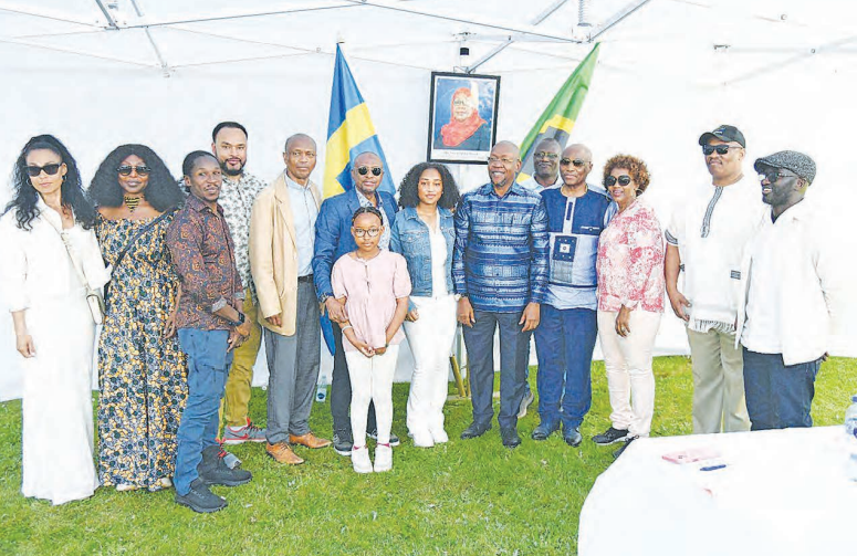 Amb Matinyi meets nationals living in Sweden