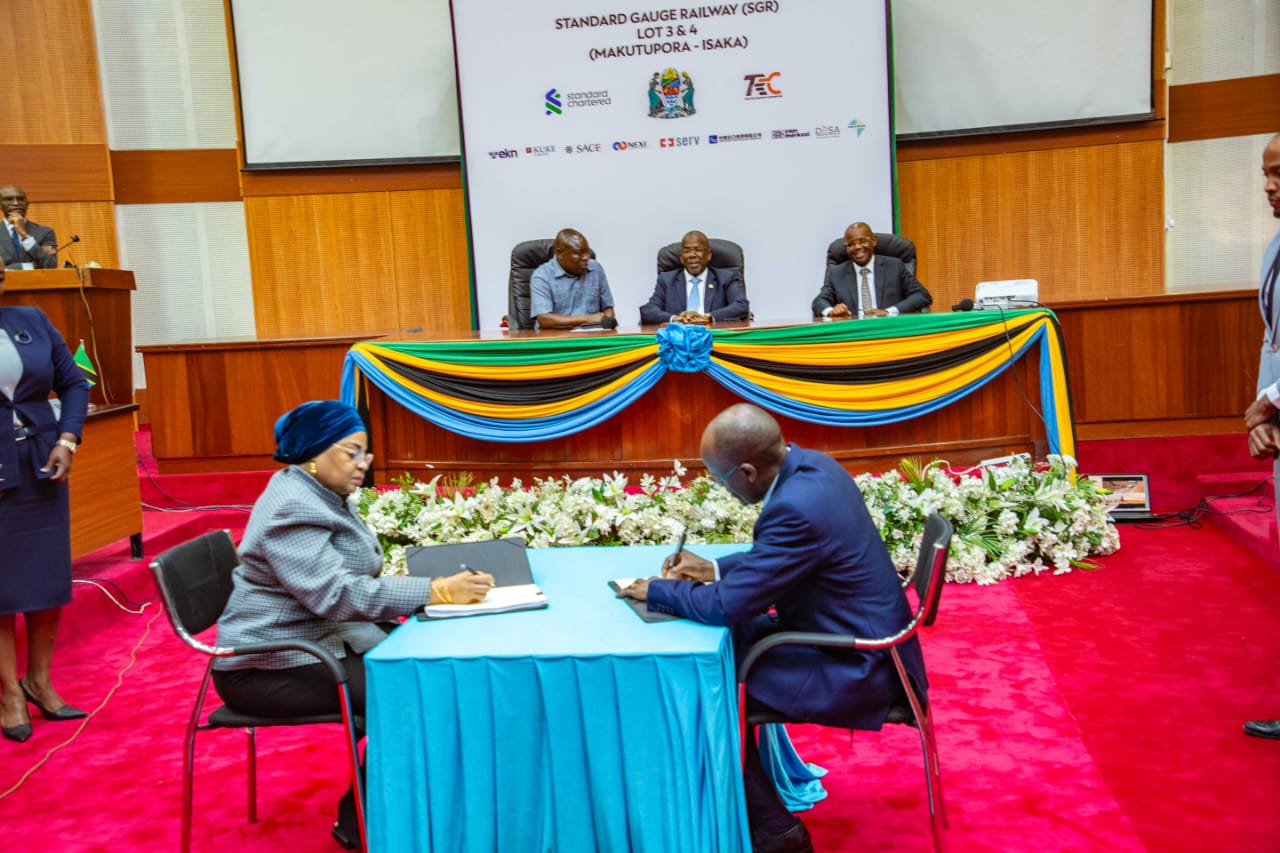 Tanzania secures 3.34tri/- SGR financing deal