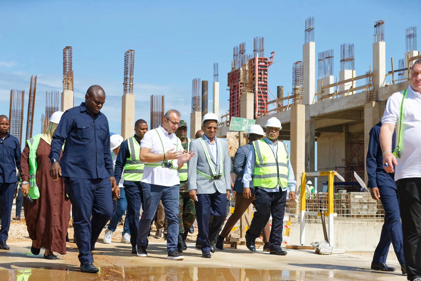 Mwinyi orders timely completion of AFCON stadium