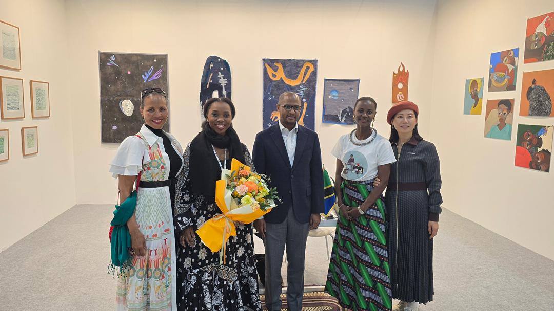 Rangi Gallery boosts Tanzania’s global art presence at Seoul event