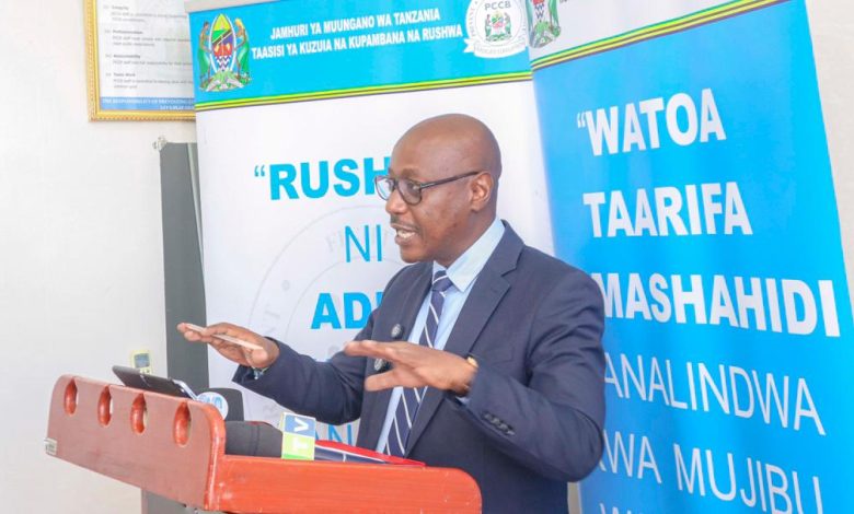 PCCB Investigates 8.23bn/- Projects in Singida, Recovers 167m/-