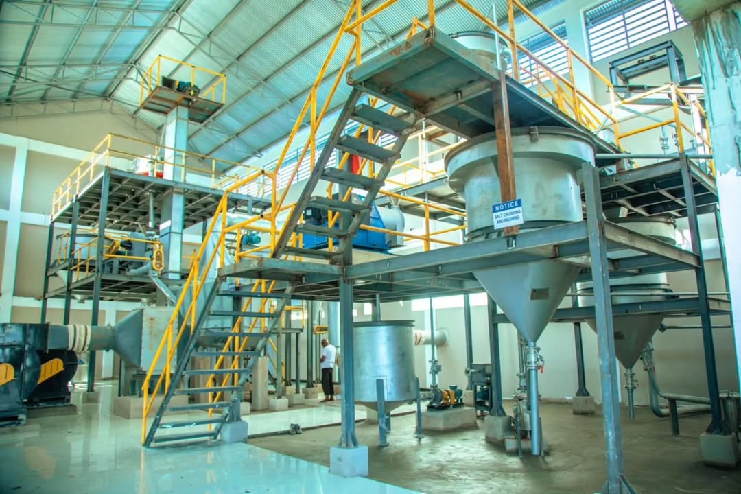 STAMICO opens a new salt processing plant in Lindi Region