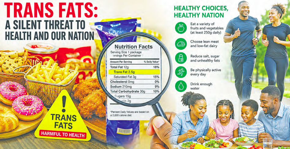 Trans fats: A silent threat to public health, national development