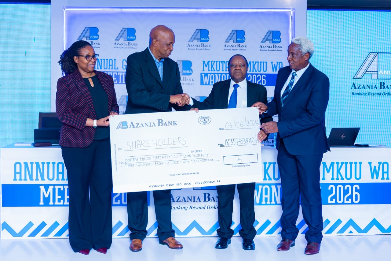 Azania Bank shareholders to receive 98.62 bn/- per share as 