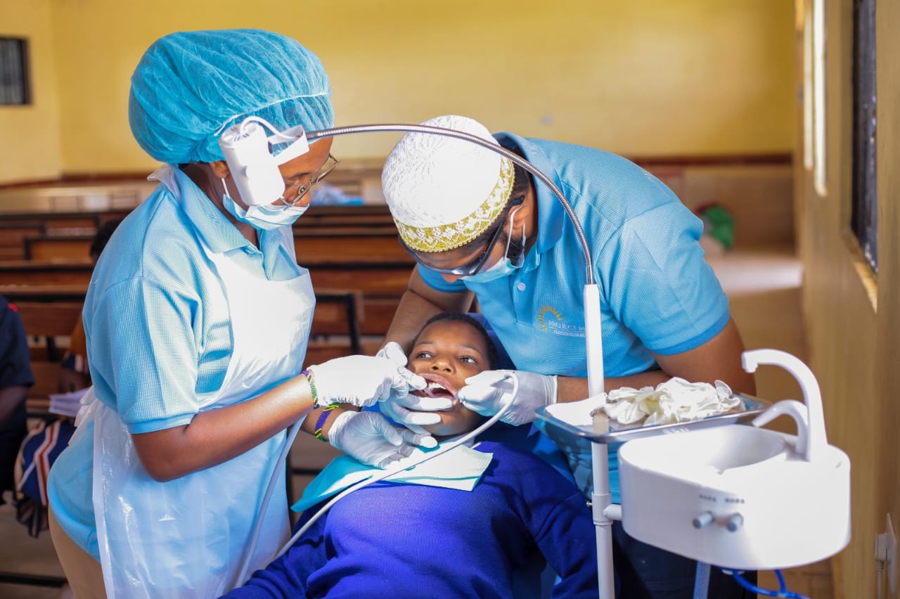 A free Dental Health, Oral Hygiene camp benefits many people in Tabora