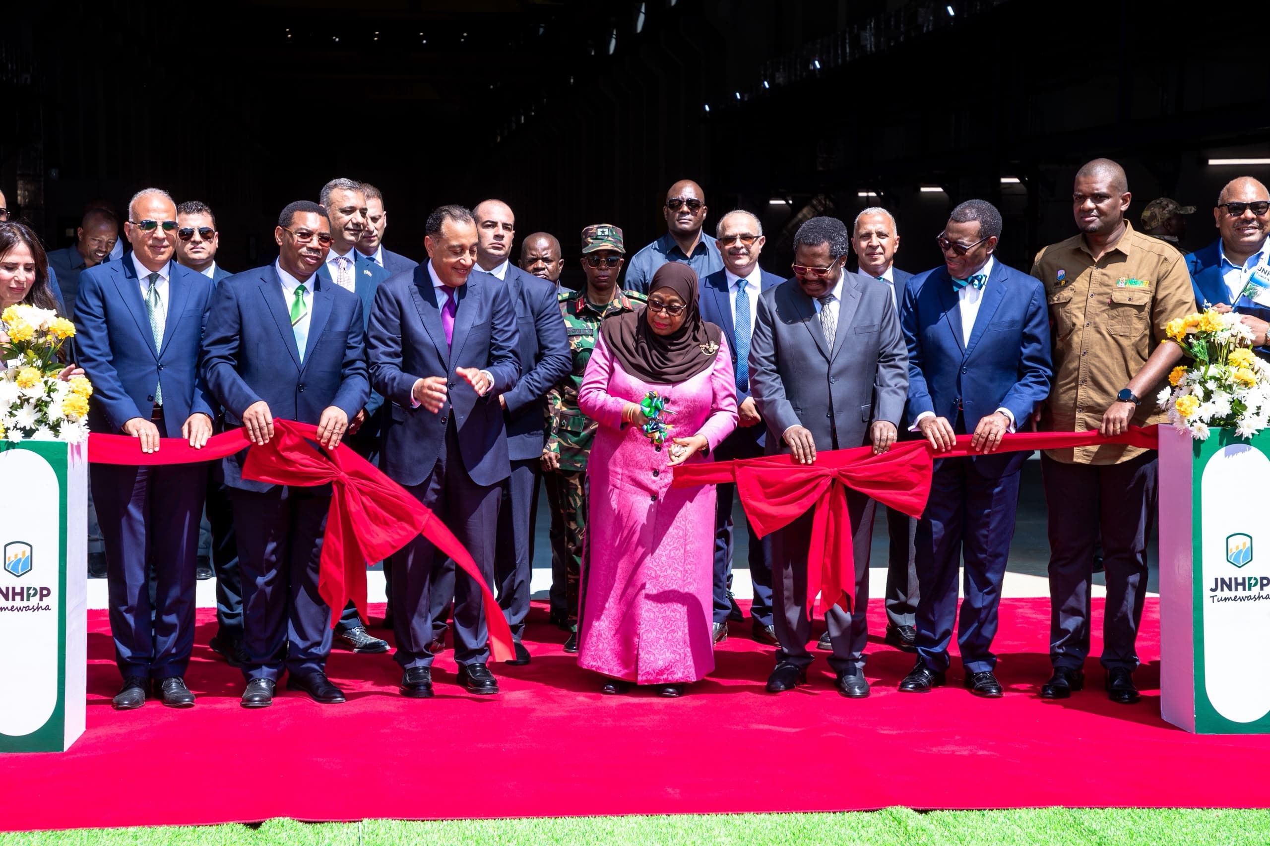 Dr Samia switches on JNHPP plant, a landmark energy project to bolster Tanzania’s power security