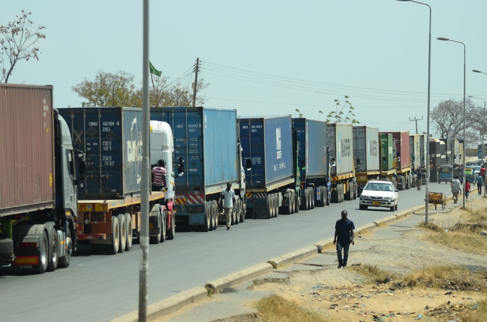 Dar takes new look as lorries leave service lanes