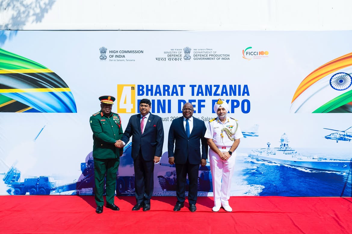 Tanzania, India deepen defence industrial, technology cooperation