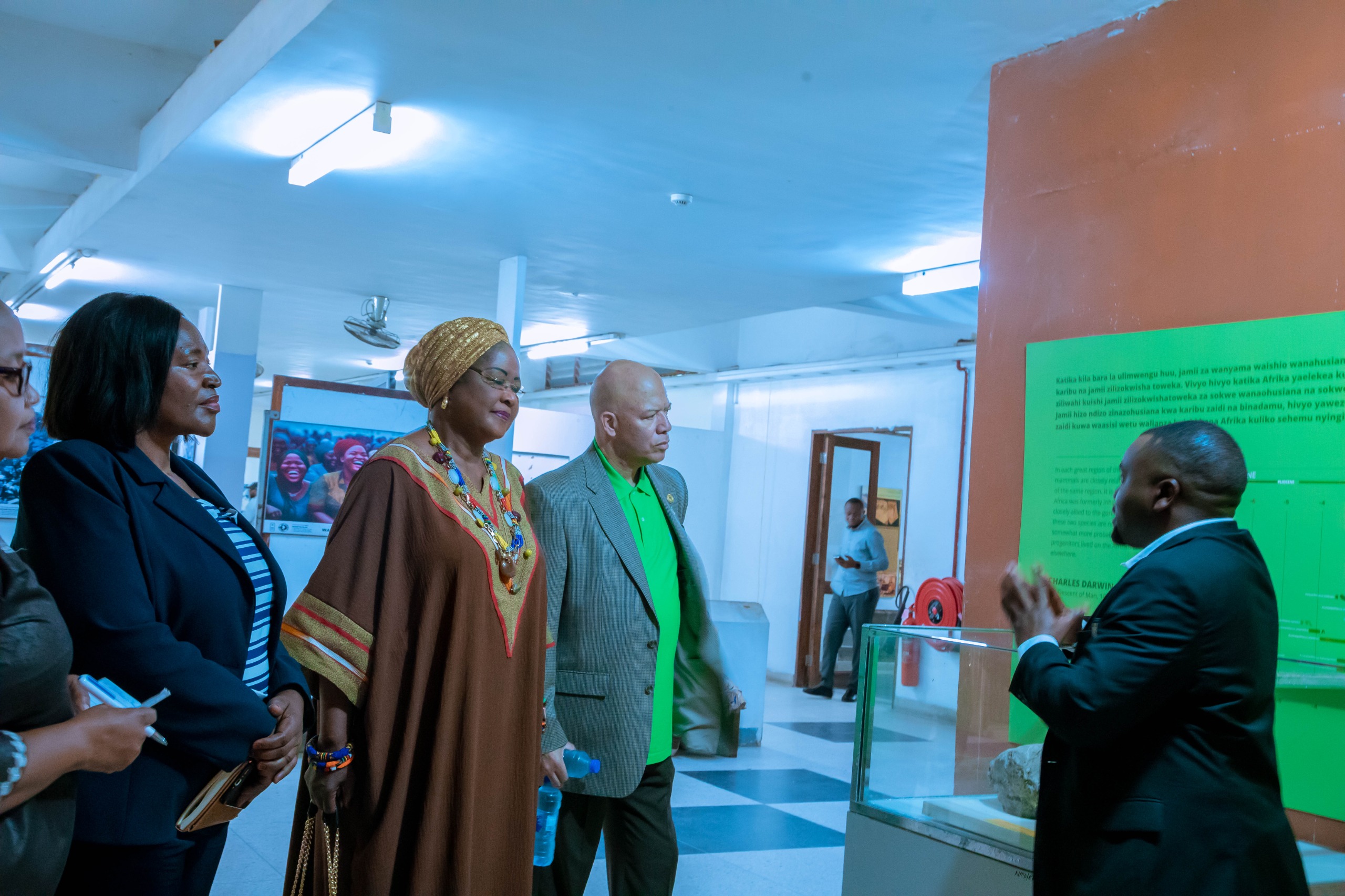 Diaspora body tours National Museum to learn Tanzanian history, culture and heritage