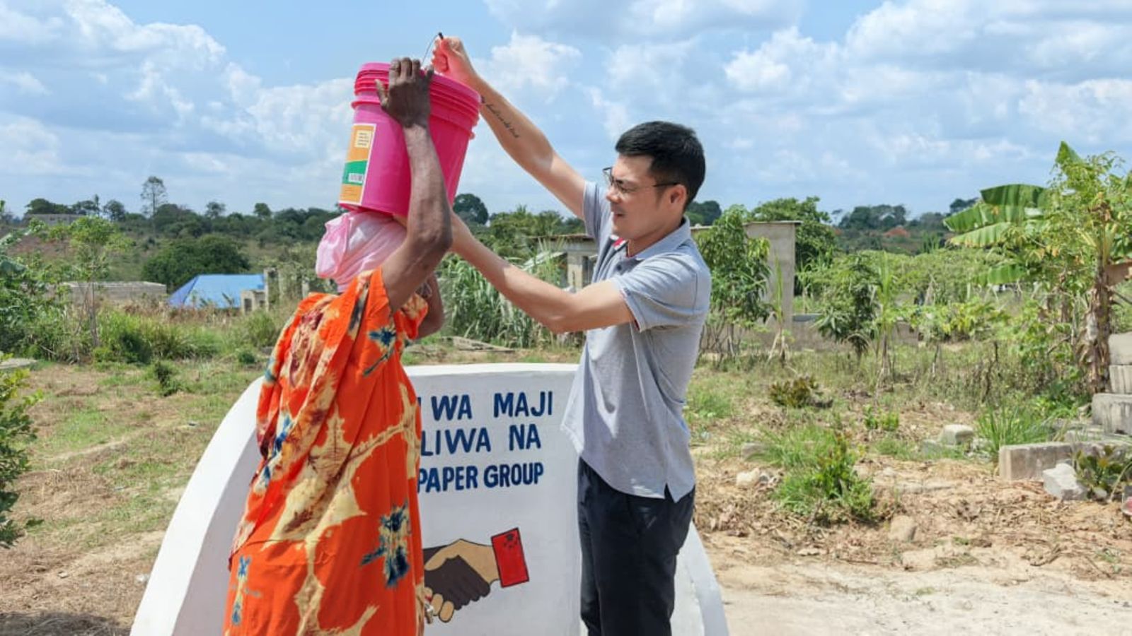 Private sector steps up support for Kibaha community
