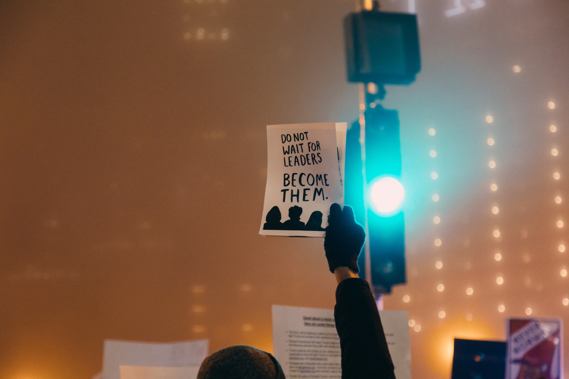 Do not wait for leaders to fix problems