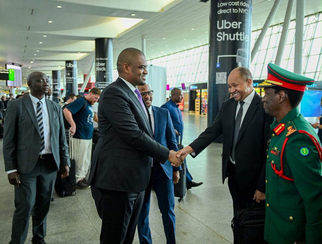 VP Ndejembi lands in New York to address the UN General Assembly