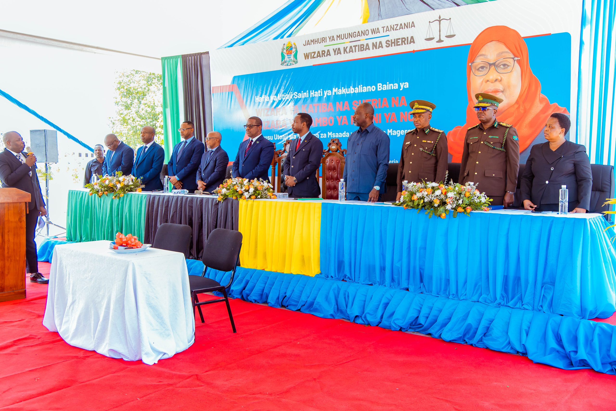 Tanzanian Prisons pledge to fully implement the legal aid agreement