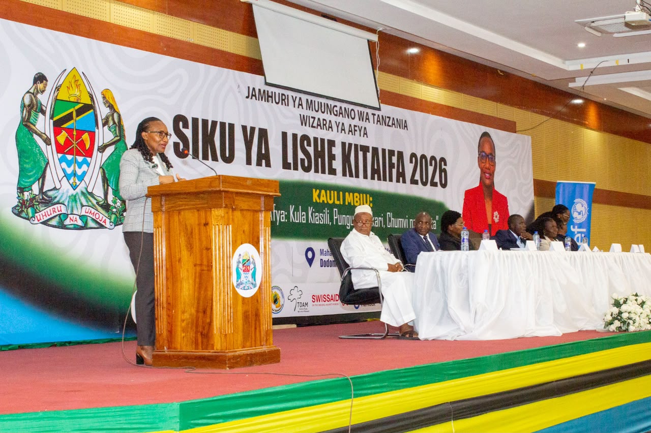 Dr Magembe warn against excessive consumption of salt,sugar and fat