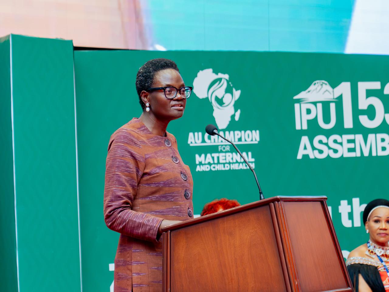 IPU President Tulia Ackson: Urges Stronger Maternal Child Health Legislation