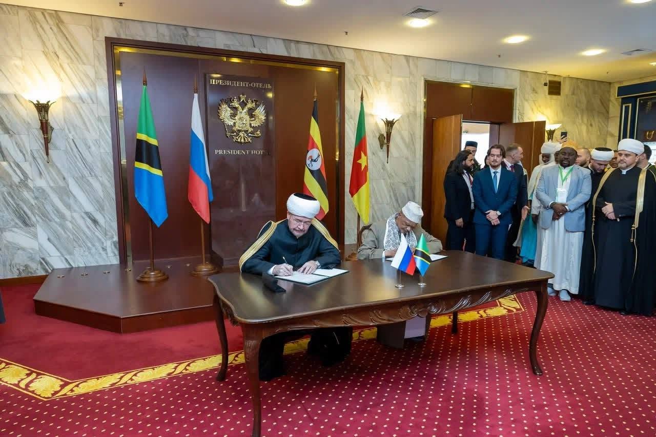 Tanzania and Russia Muslim Bodies Sign Religious Cooperation Pact