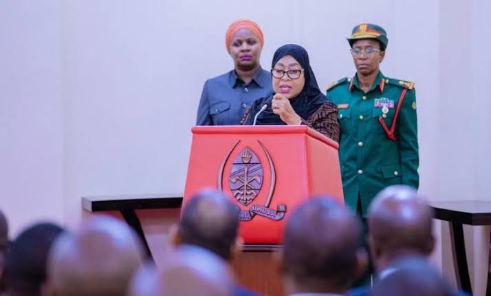 Samia swears in new leaders